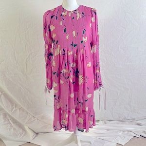 Cynthia Rowley Kyoto Pintuck Dress